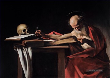 st sebastian Ölbilder verkaufen - St Jerome2 Caravaggio